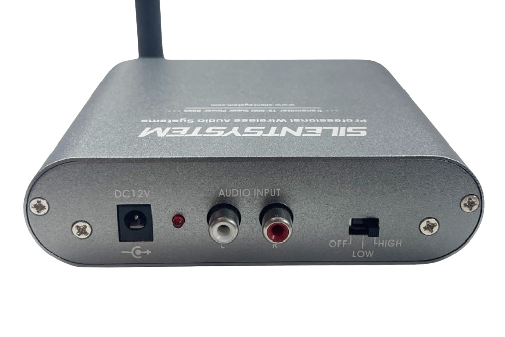 trasmettitore-tx-500-ingressi-1 Silentsystem TX-500 transmitter, rear inputs