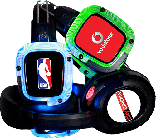 silentdisco headphones rental