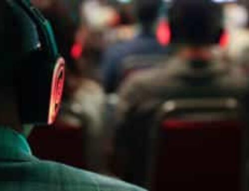 Multi-room conferences with wireless headphones